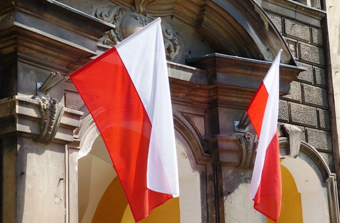 Флаг Польши Фото